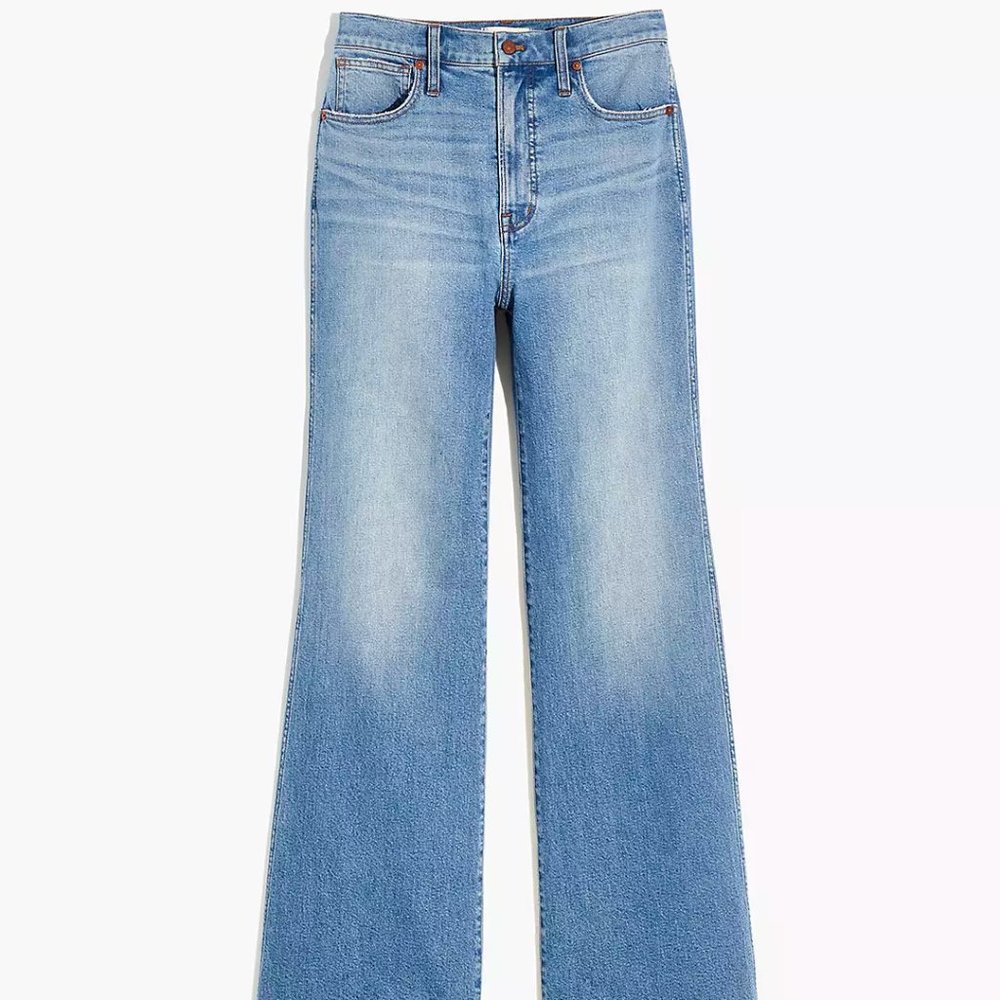 Madewell 11" High Rise Flare Jeans Size 28